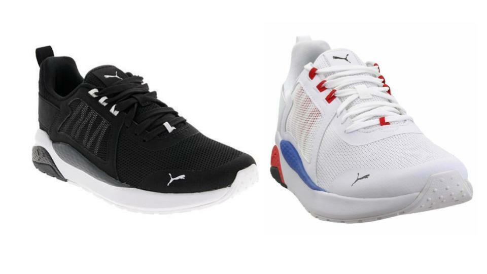 puma basket rainbow reflective